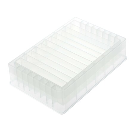Celltreat Multi-Cavity Reagent Reservoir, 8 Well, Trough Bottom, PP, Non-sterile, PK25 229561